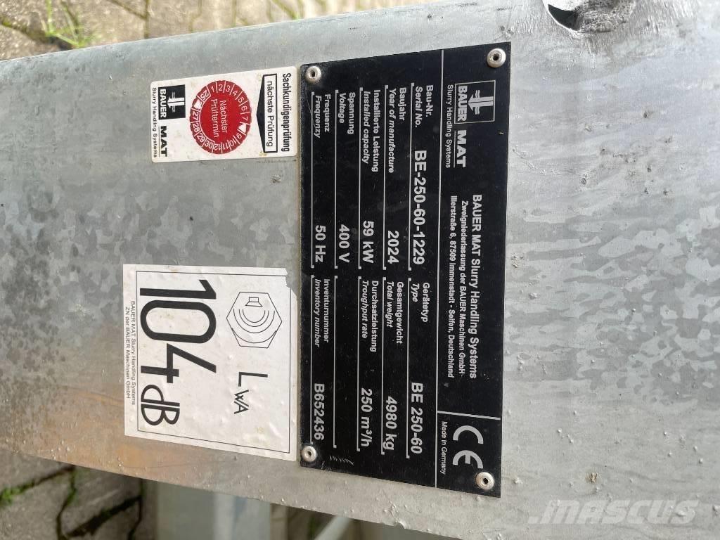Bauer MAT BE 250-60 Entreprenad - Övrigt