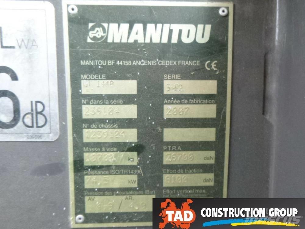 Manitou MT 1440 Teleskoplastare
