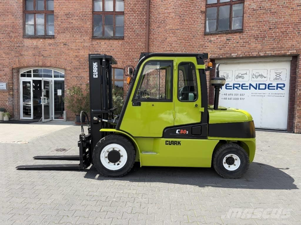 Clark C 50 SD Dieselmotviktstruckar