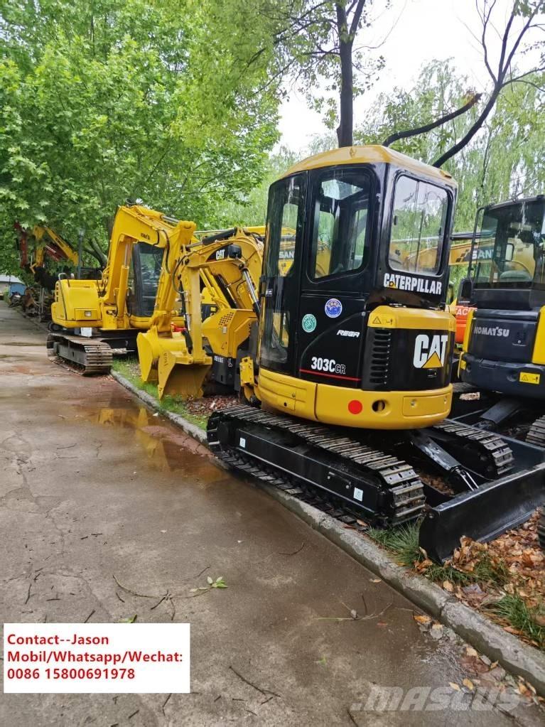 CAT 303CCR Minigrävare < 7t