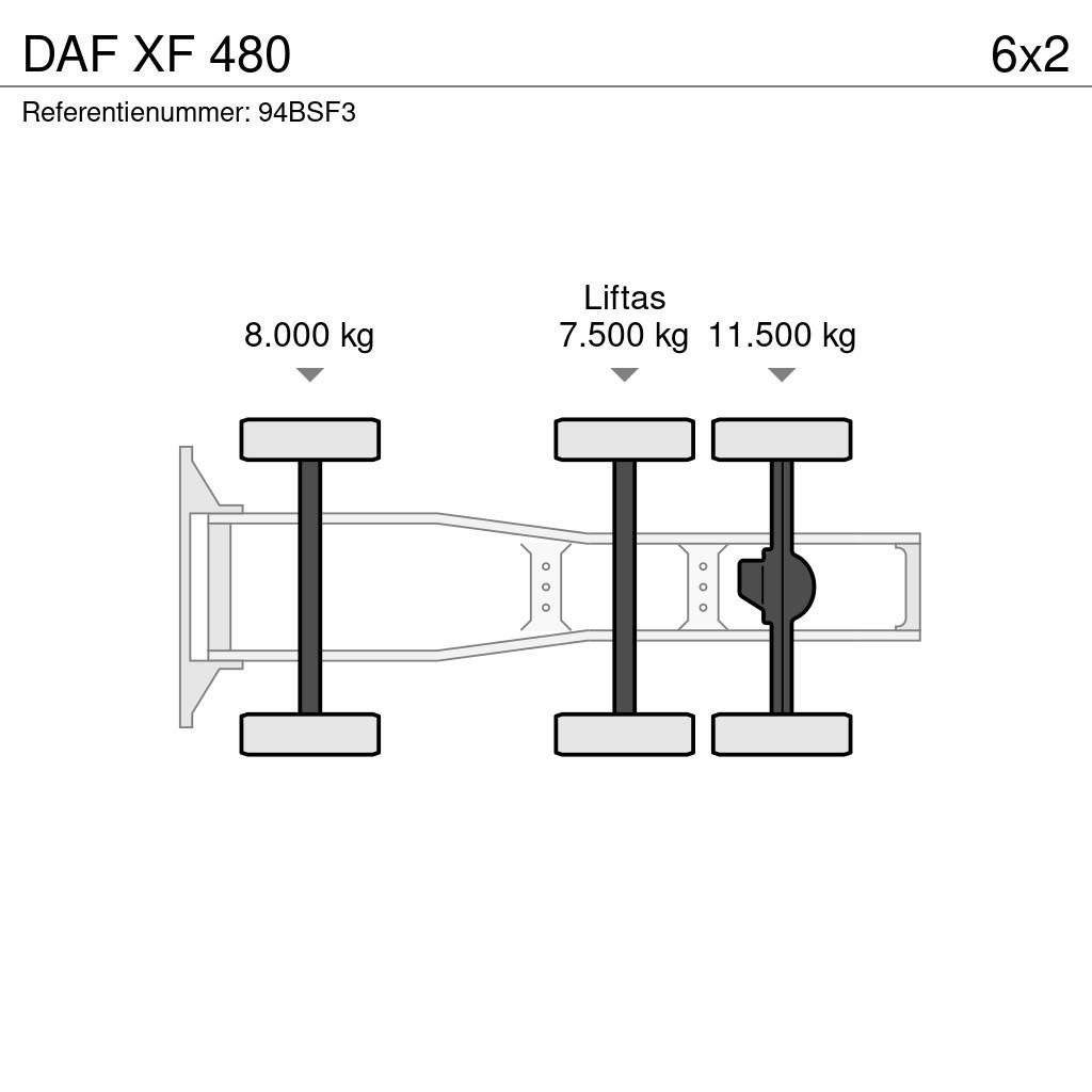 DAF XF 480 Dragbilar
