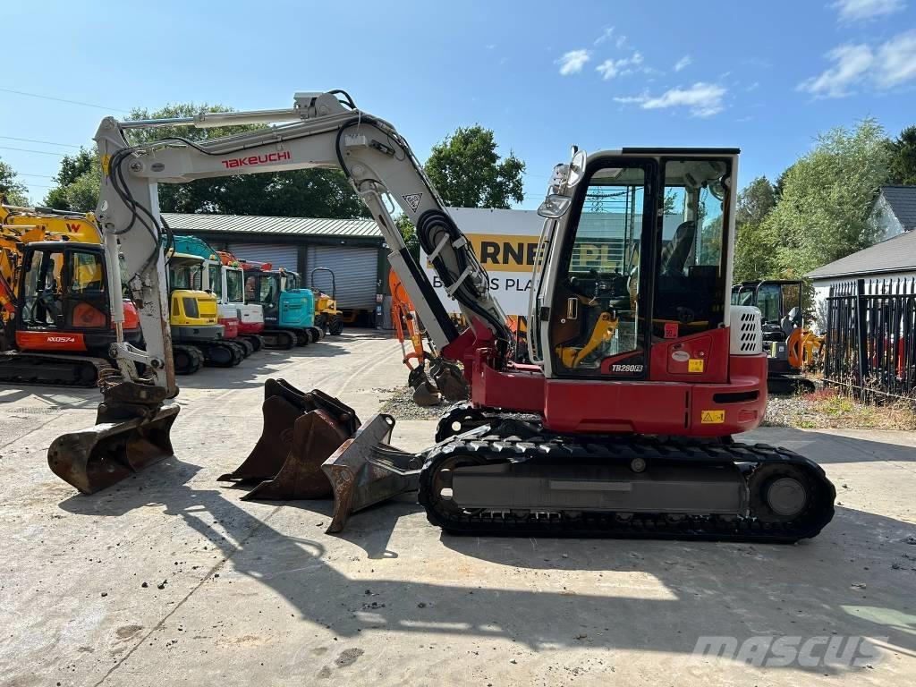 Takeuchi TB 280 FR Midigrävmaskiner 7t - 12t