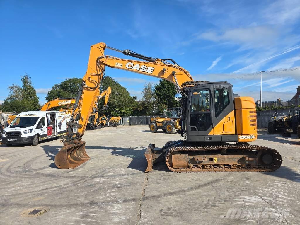 CASE CX145D (Blade) Bandgrävare