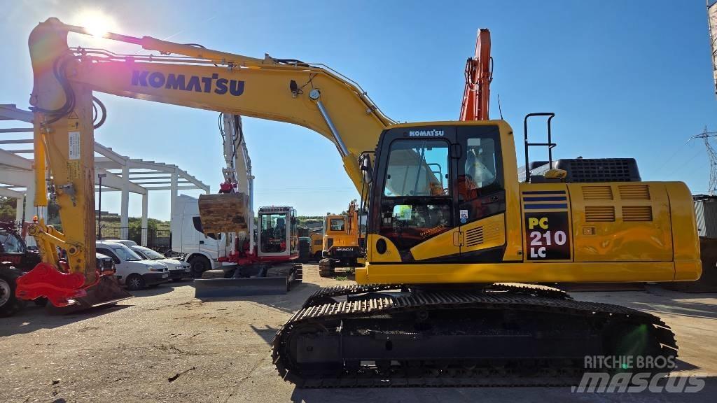 Komatsu PC 210 Bandgrävare