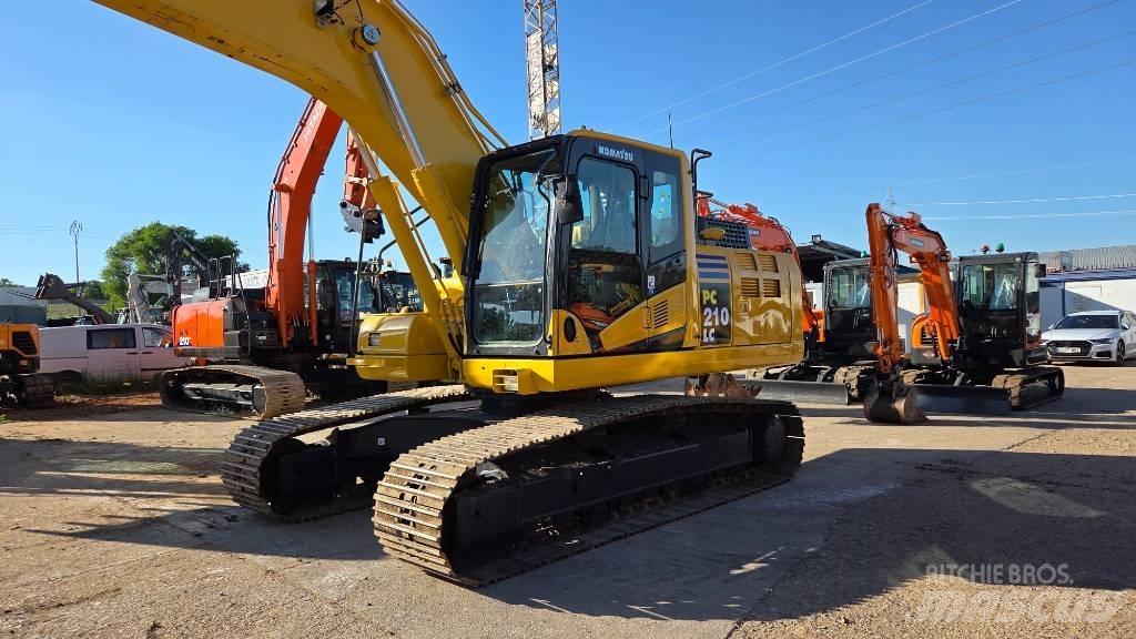 Komatsu PC 210 Bandgrävare
