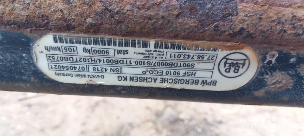 BPW HSF9010ECO Hjulaxlar