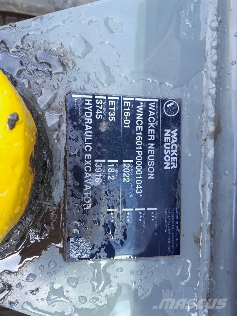 Wacker Neuson ET 35 Bandgrävare