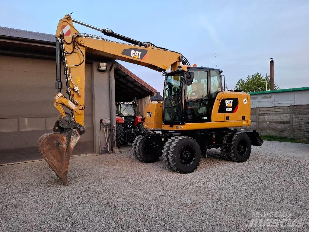 CAT 314 F Hjulgrävare
