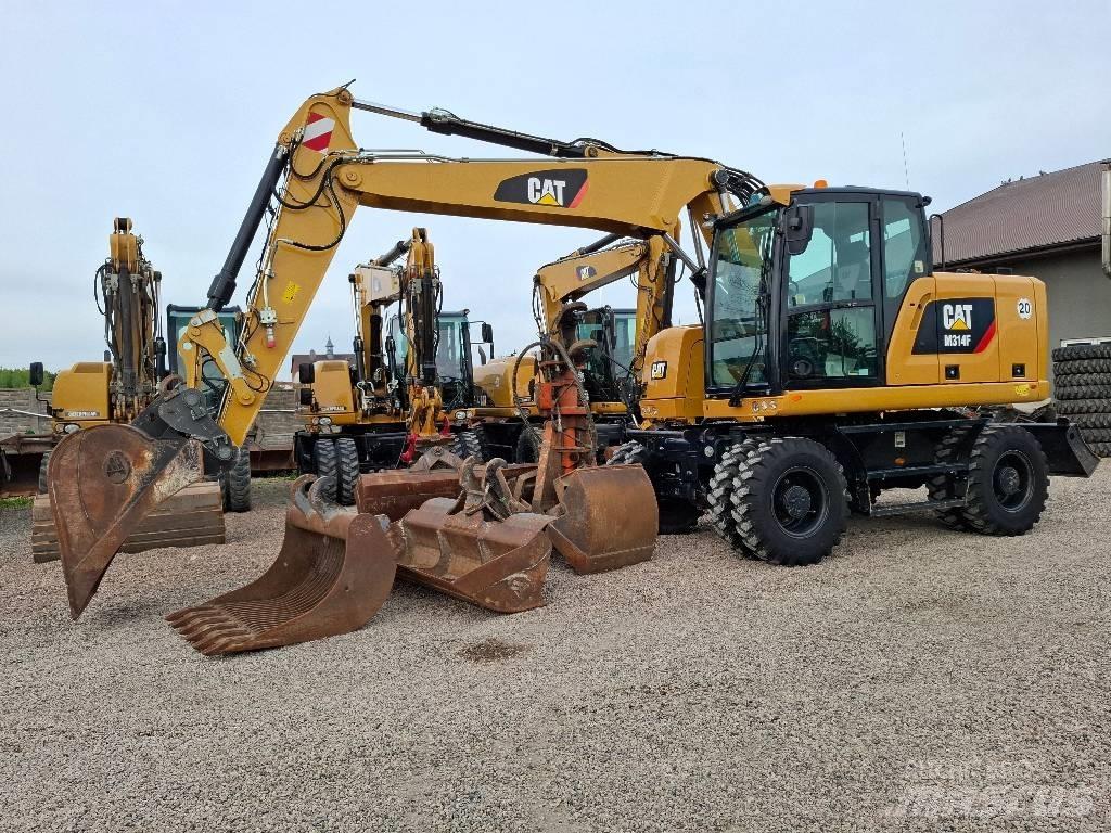 CAT 314 F Hjulgrävare