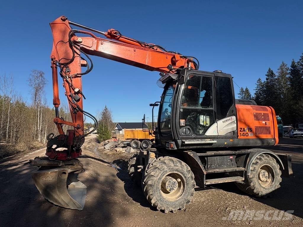 Hitachi ZX 140 W-5B Hjulgrävare
