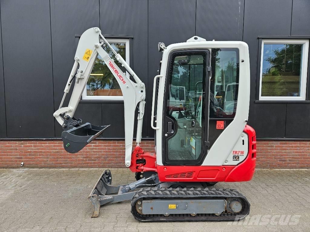 Takeuchi TB 216 Minigrävare < 7t