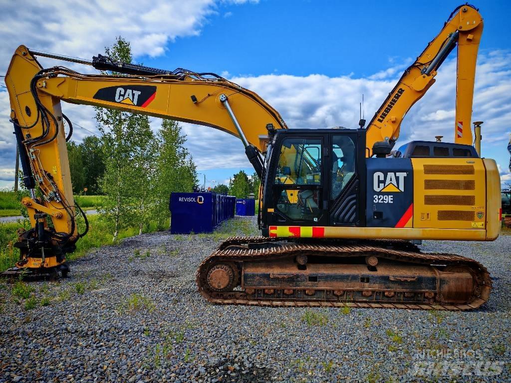 CAT 329 EL ( Leica 3D ) Bandgrävare
