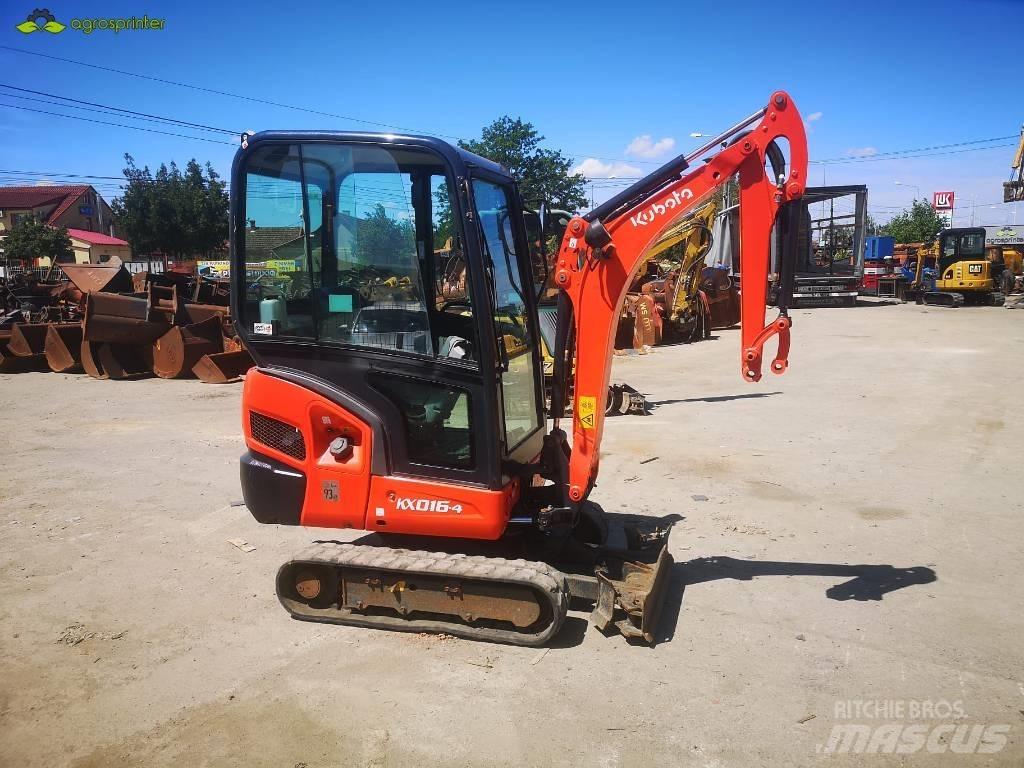 Kubota KX 016-4 Minigrävare < 7t