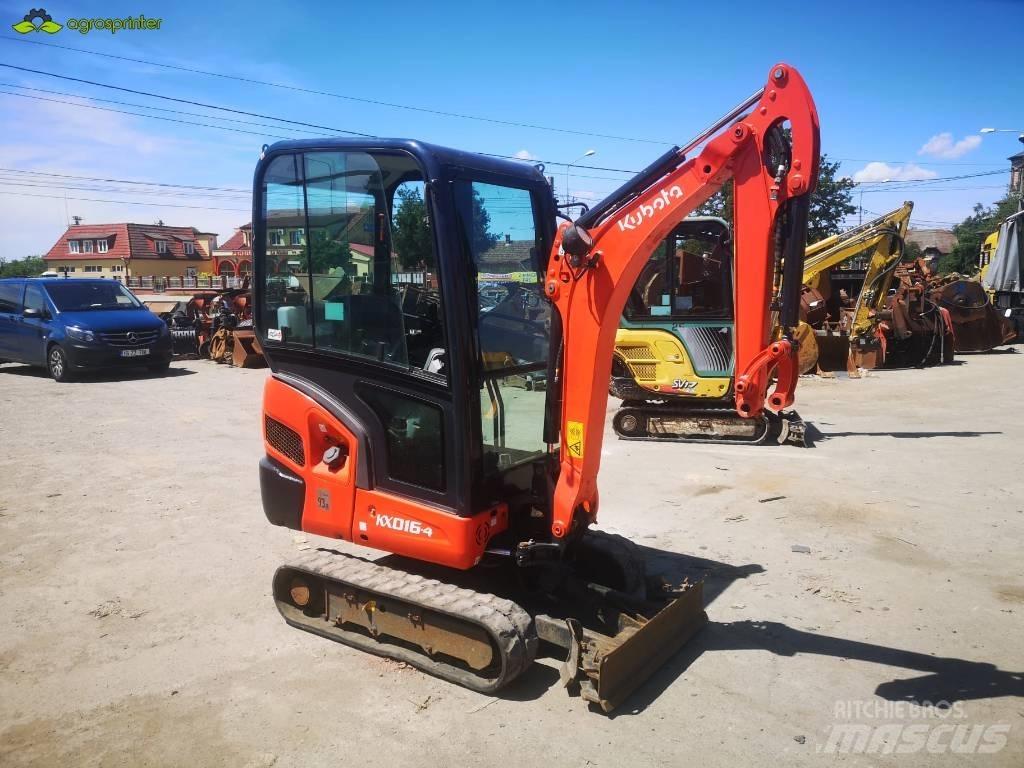 Kubota KX 016-4 Minigrävare < 7t