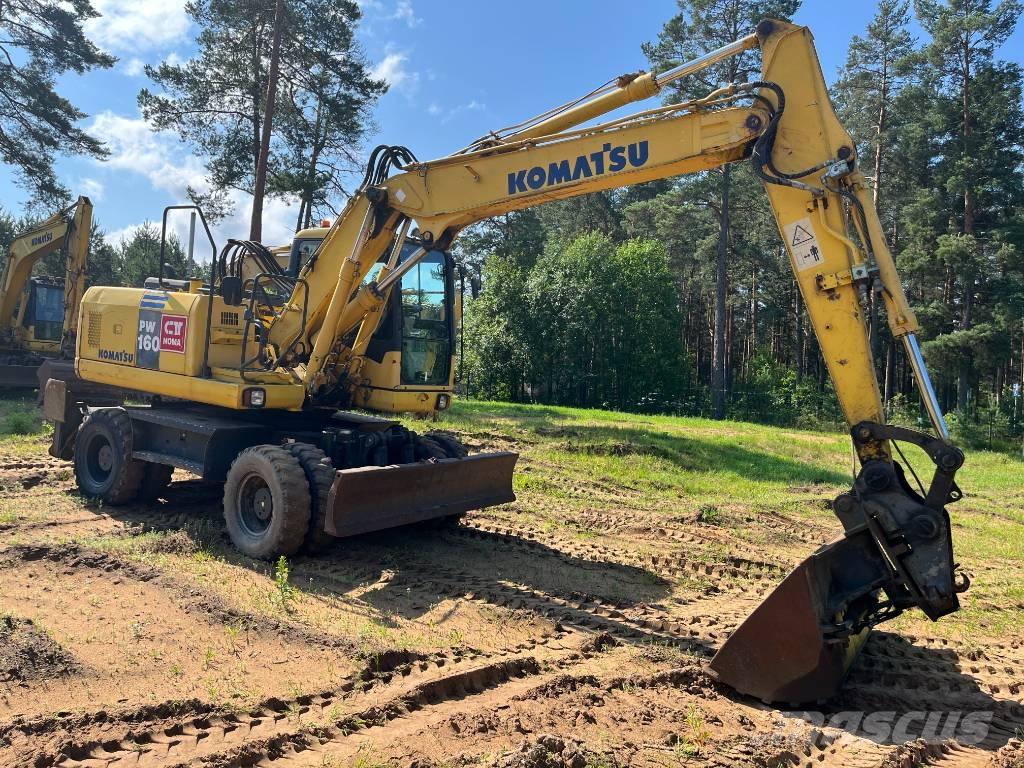 Komatsu PW 160-7 Hjulgrävare