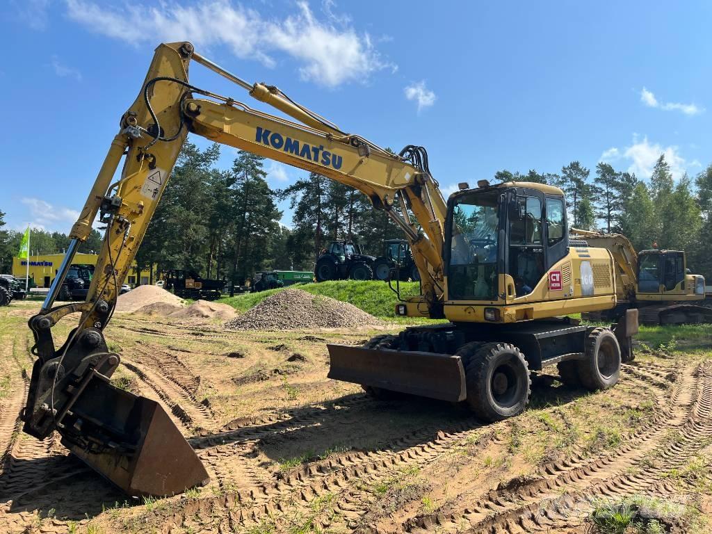 Komatsu PW 160-7 Hjulgrävare
