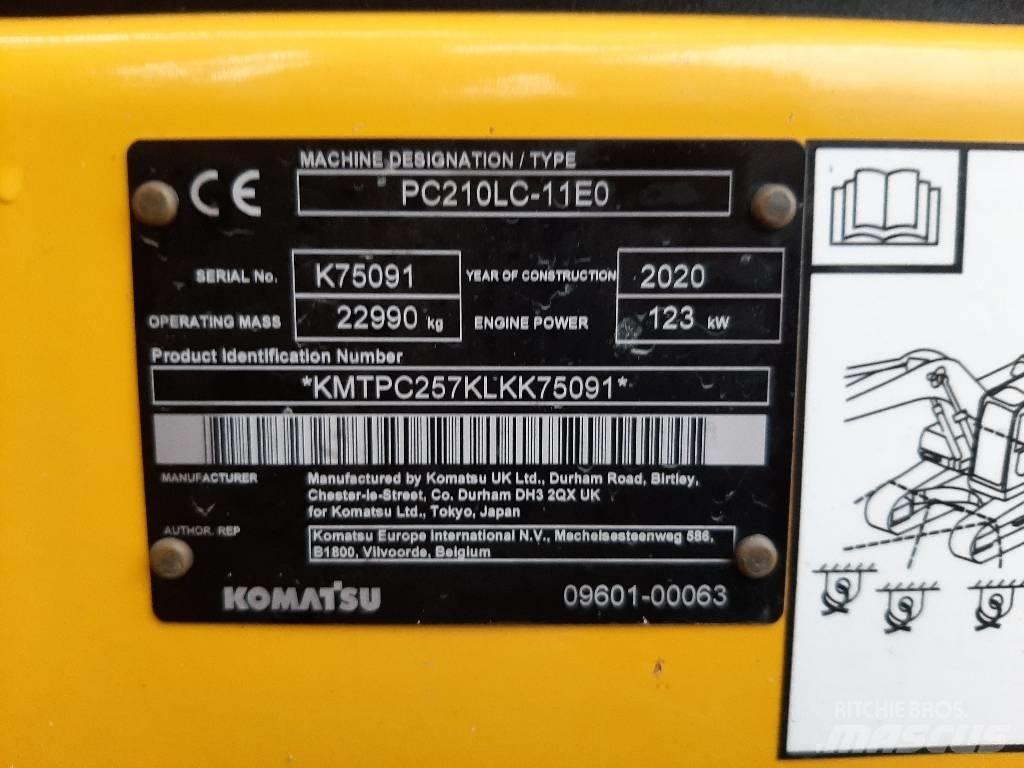 Komatsu PC 210 LC-11 Bandgrävare