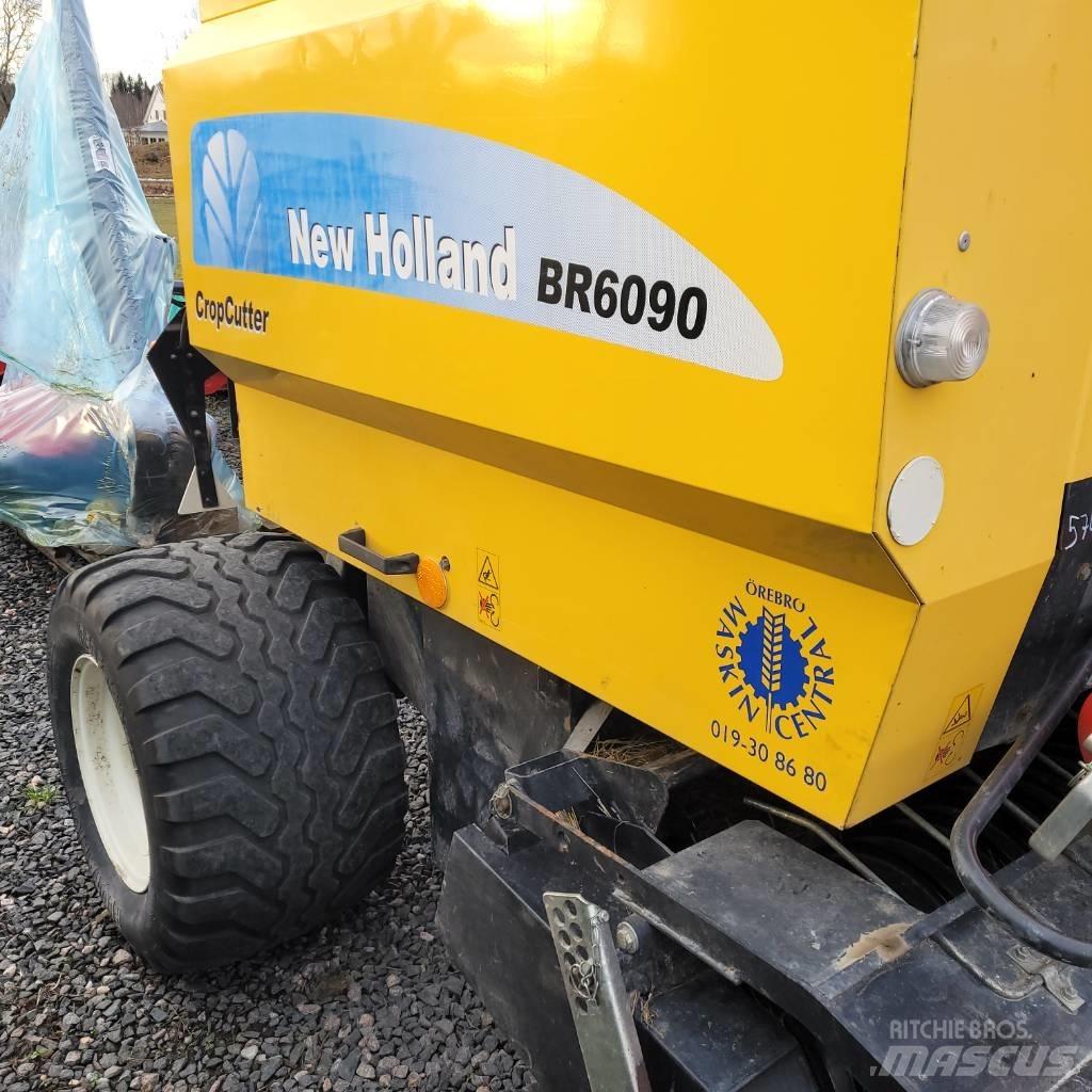 New Holland BR 6090 Rundbalspressar