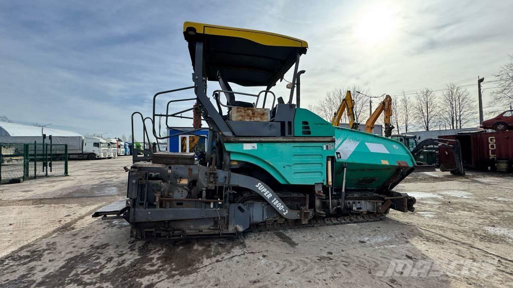 Vögele Super 1800-2 Asfaltsläggningsmaskiner