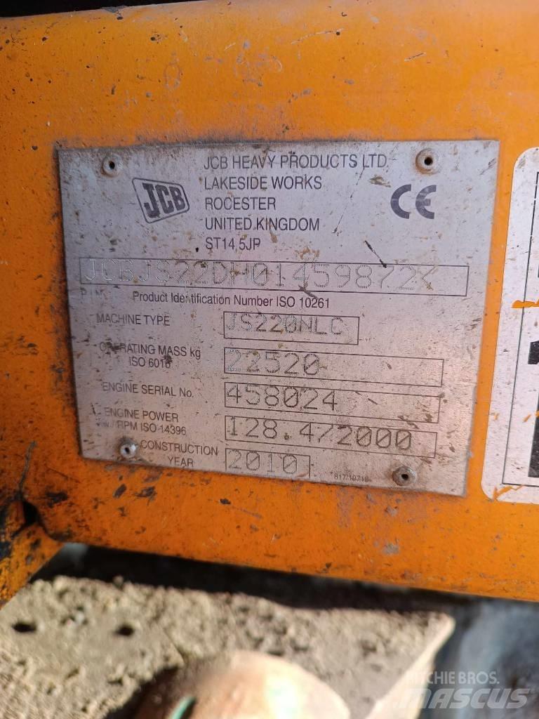 JCB JS 220 N LC Bandgrävare