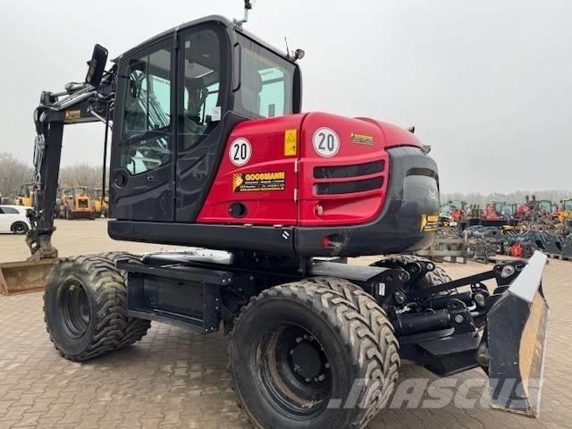 Yanmar B 110 W Hjulgrävare