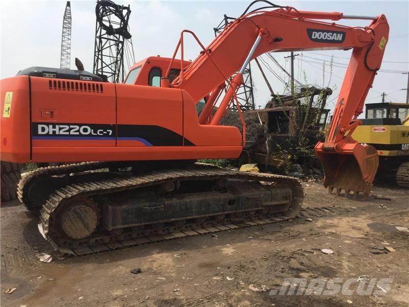 Doosan dh220lc-7 Bandgrävare