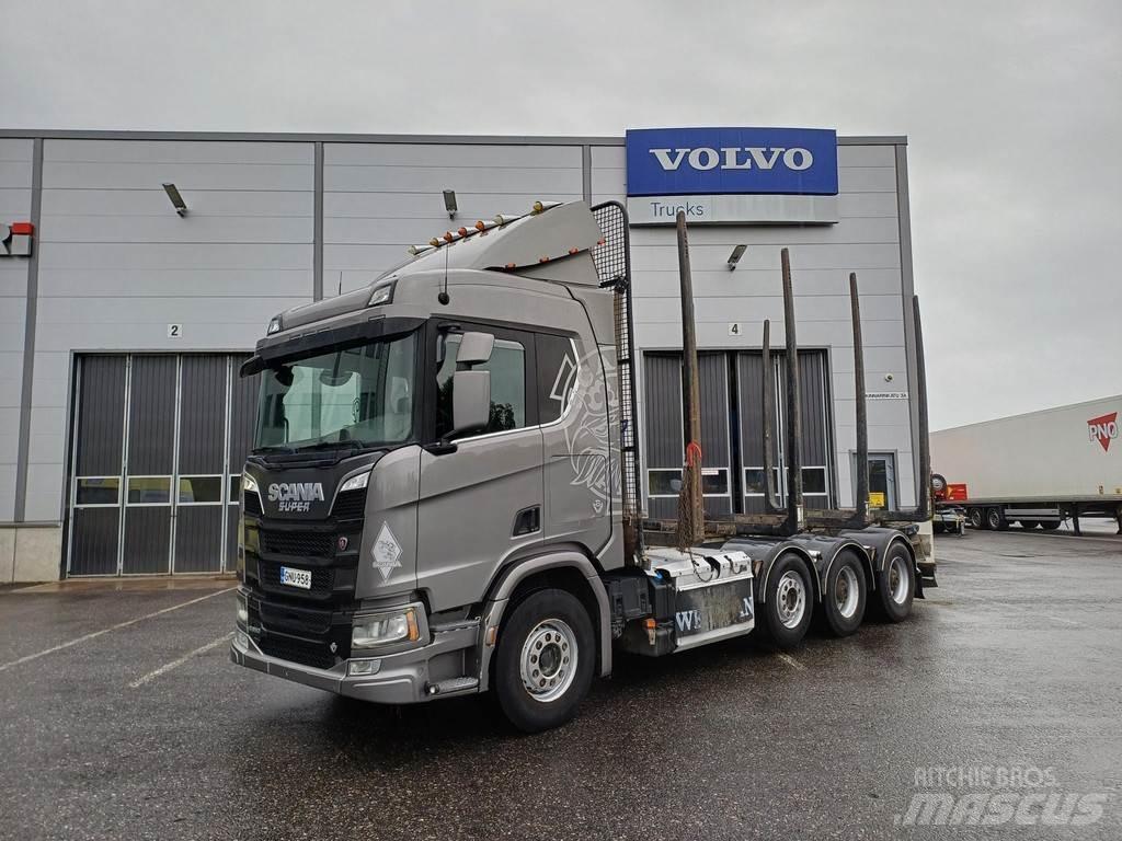 Scania R-serie Timmerbilar