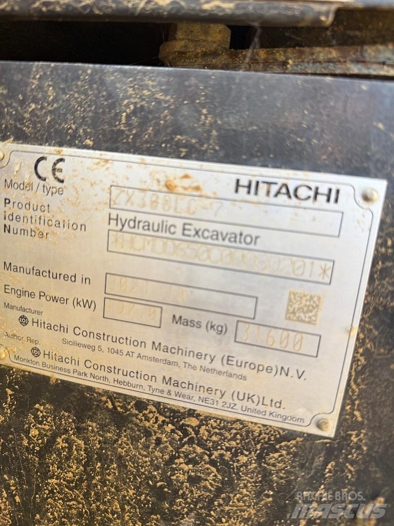 Hitachi ZX 300 LC-7 Bandgrävare