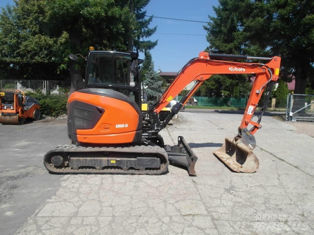 Kubota U50-5 Minigrävare < 7t