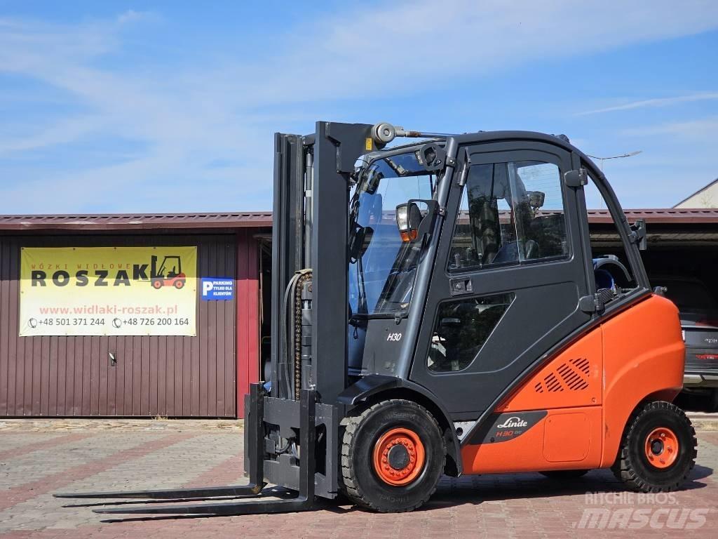 Linde H30T-02 Gasolmotviktstruckar