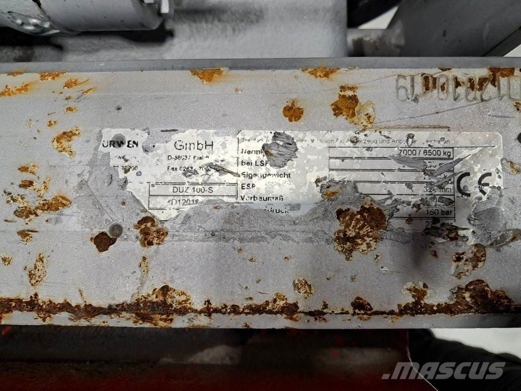 Durwen DUZ 100-S Entreprenad - Övrigt