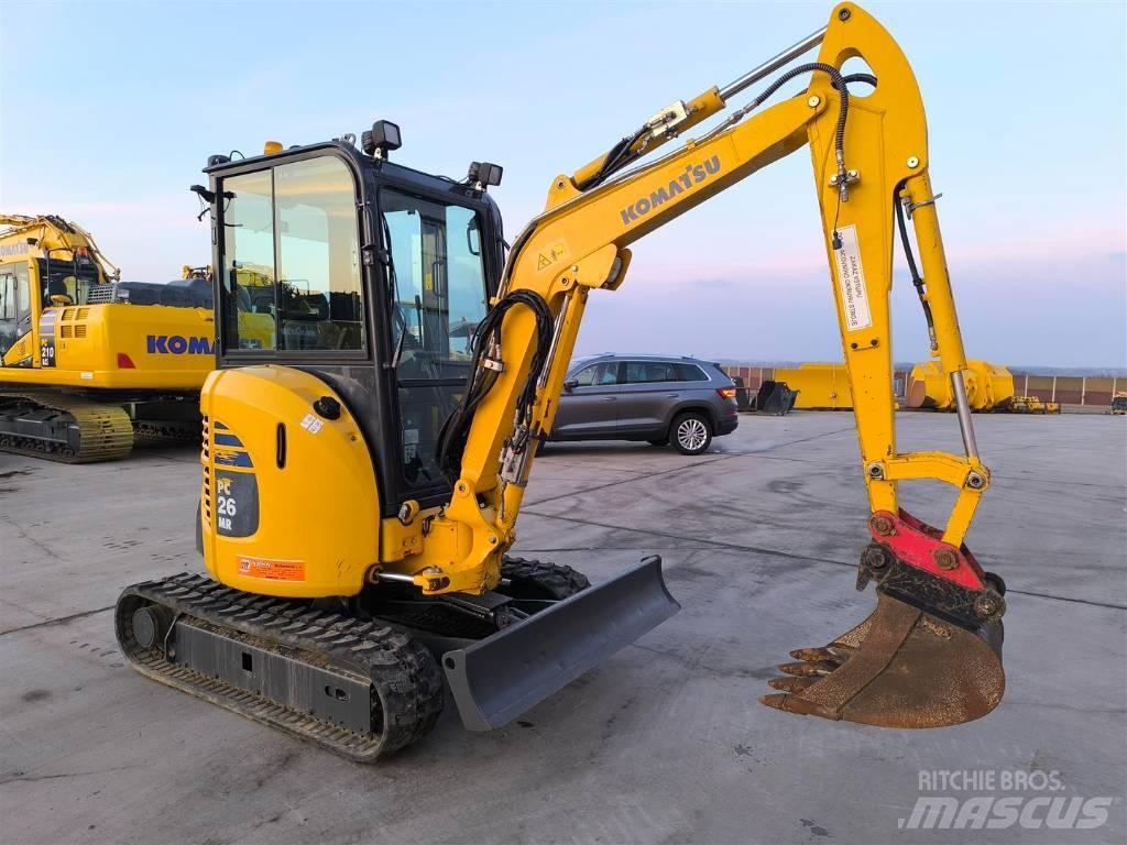 Komatsu PC 26 MR-5 Minigrävare < 7t