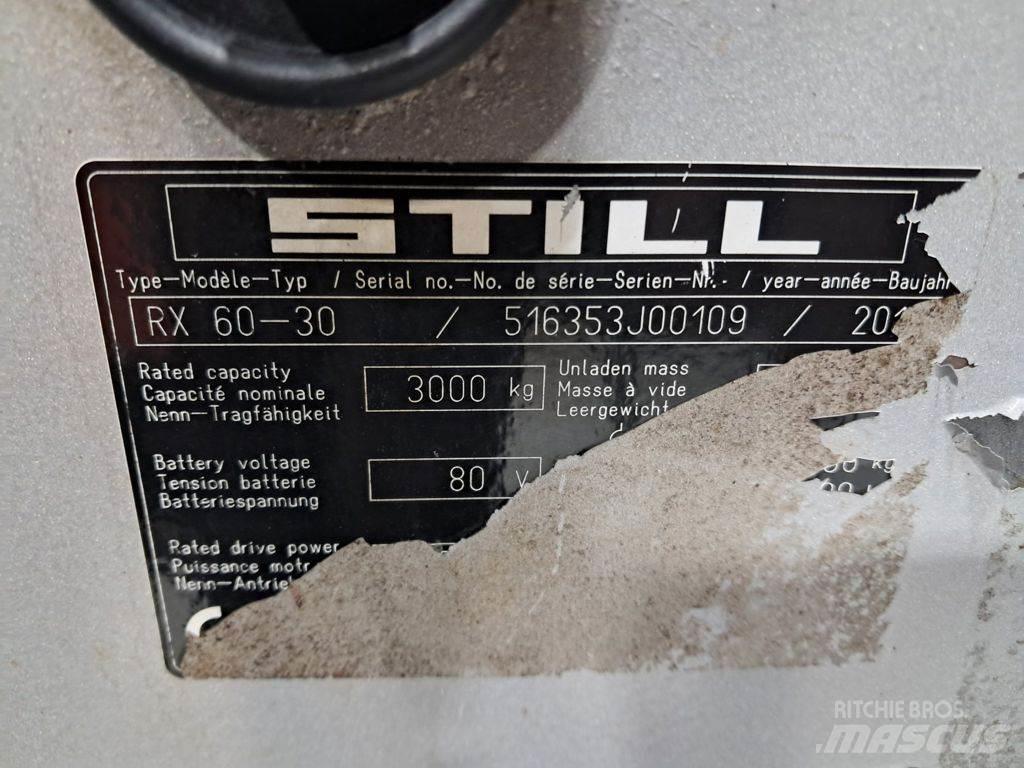 Still RX60-30 Elmotviktstruckar