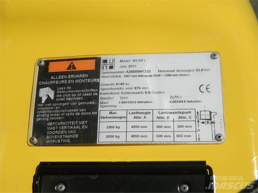 Hyster H2 50XT Dieselmotviktstruckar