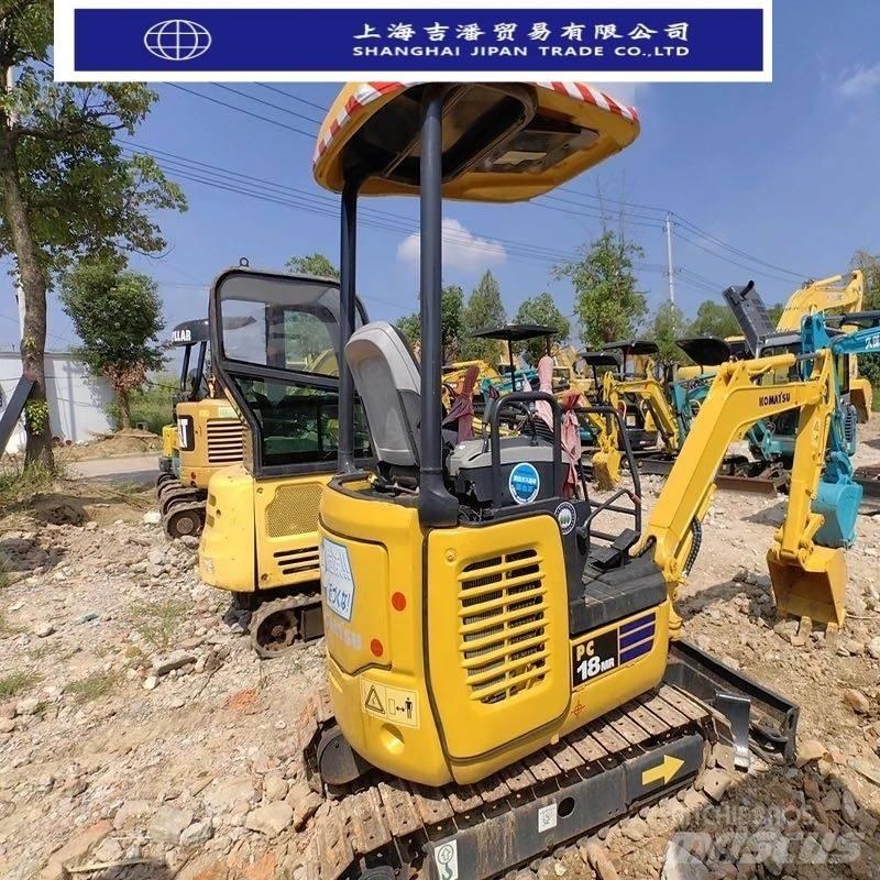 Komatsu PC 18 MR Minigrävare < 7t