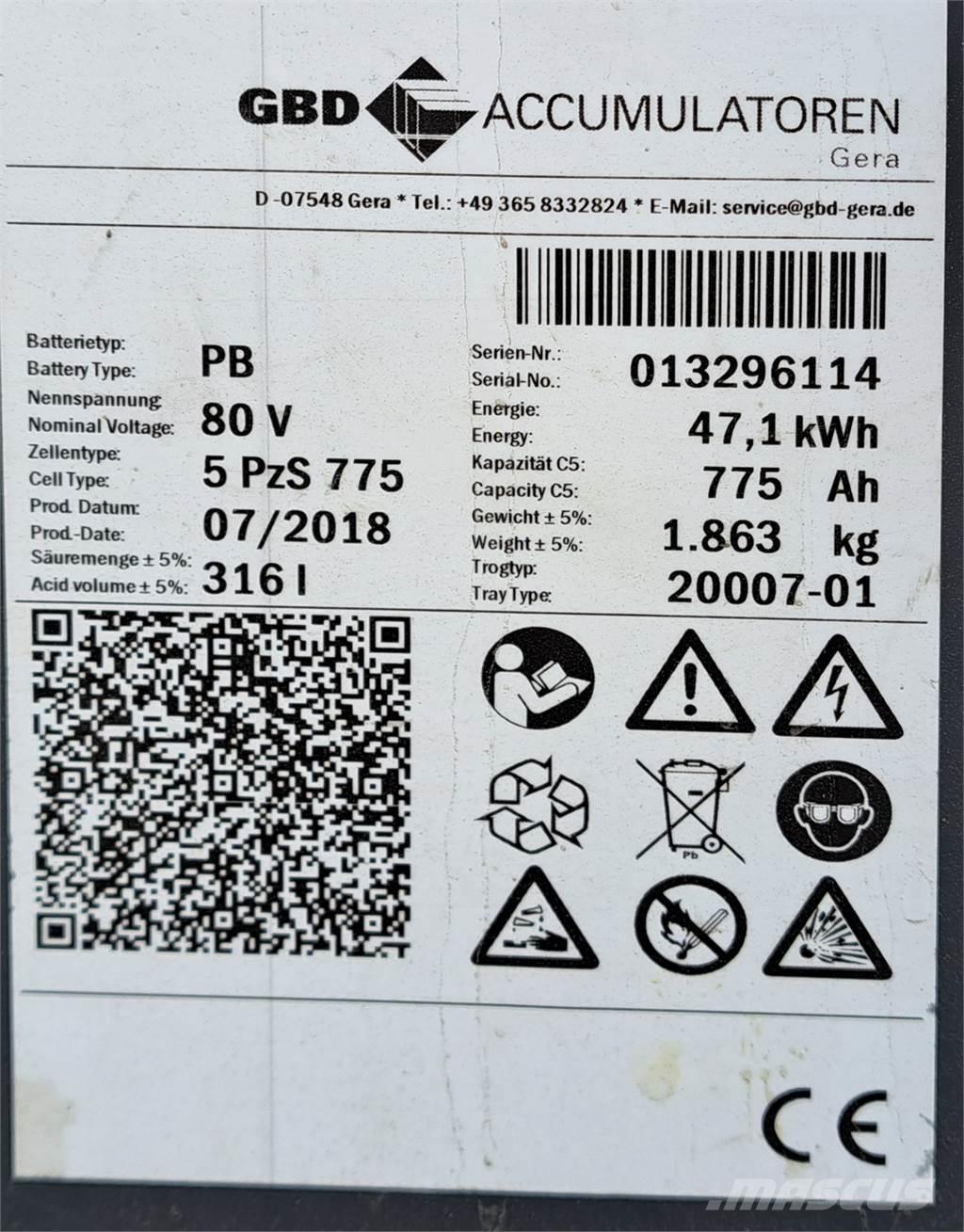 Still RX60-35 Elmotviktstruckar