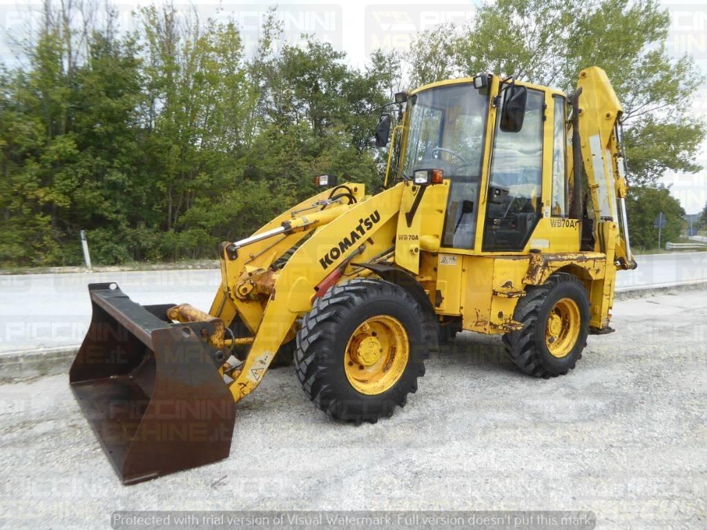 Komatsu WB70A Grävlastare