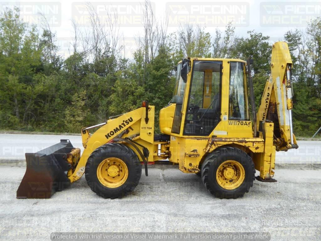 Komatsu WB70A Grävlastare