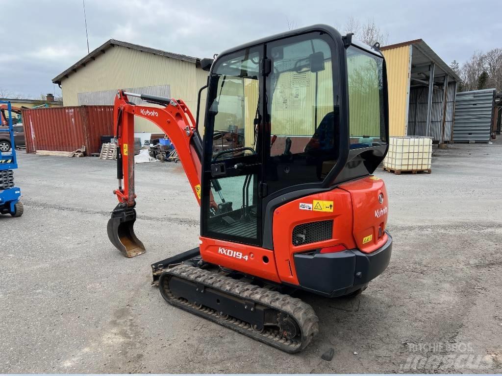 Kubota KX -019-4 Minigrävare < 7t