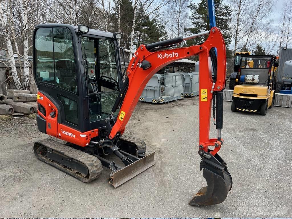 Kubota KX -019-4 Minigrävare < 7t