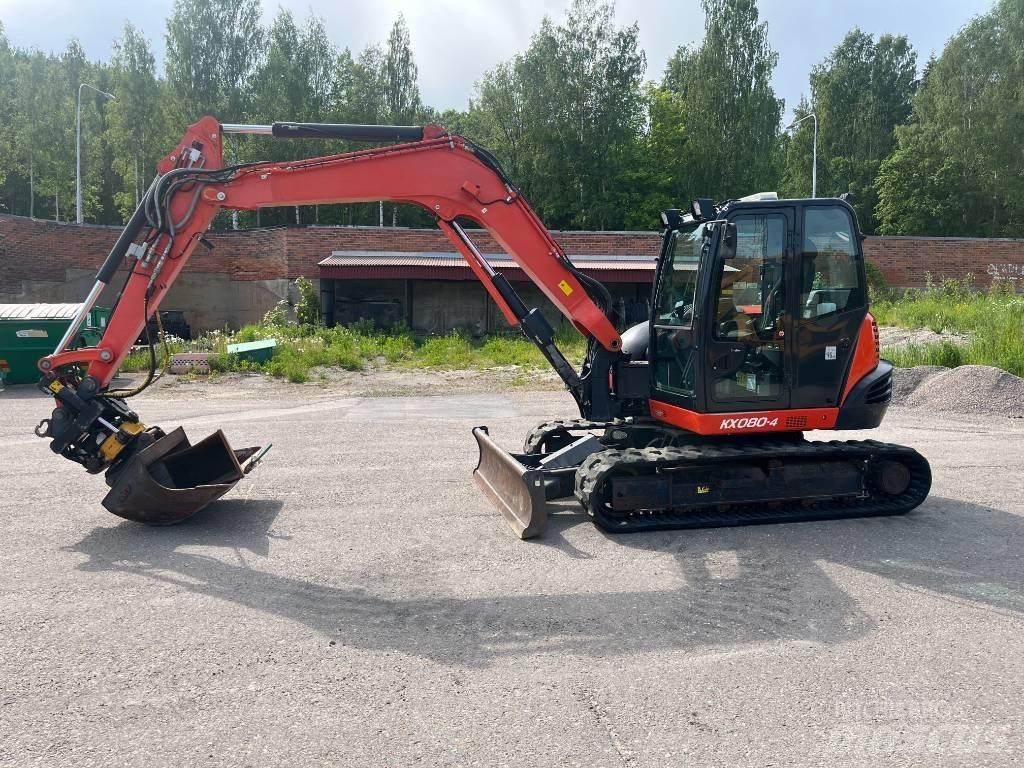 Kubota KX 080-4 Midigrävmaskiner 7t - 12t