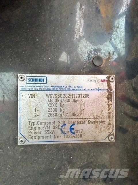 Schmidt Compact 200 Sopmaskiner