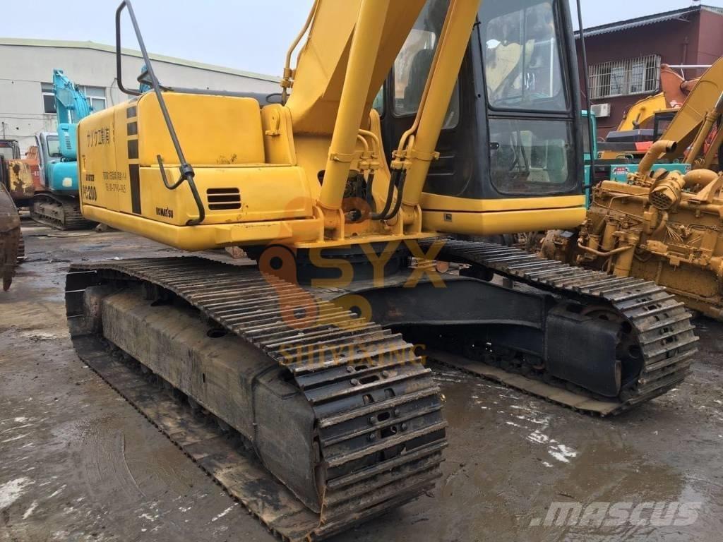 Komatsu PC 200-6 Bandgrävare