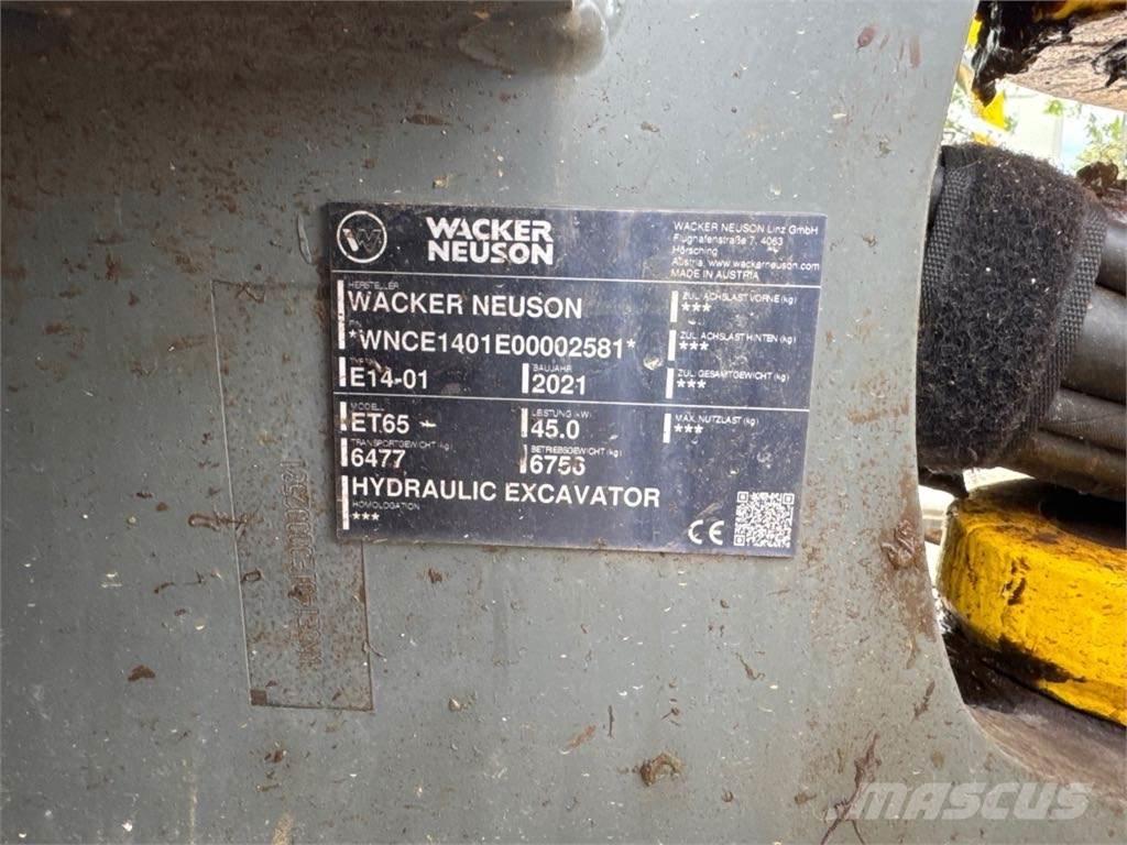 Wacker Neuson ET65 Bandgrävare