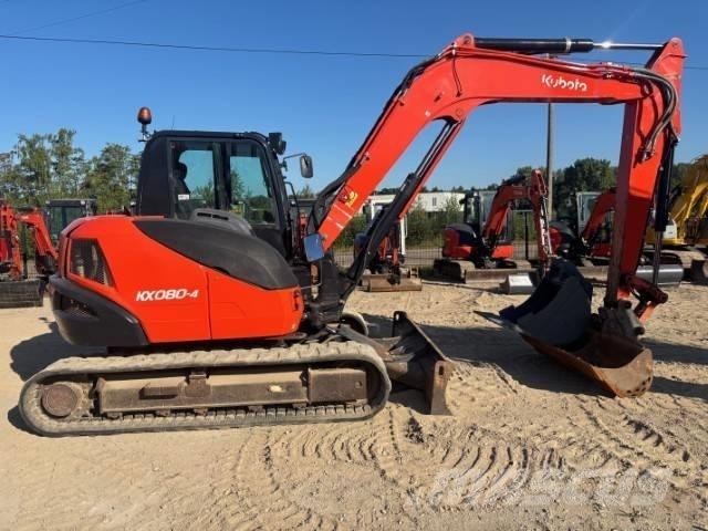Kubota KX 080-4 Midigrävmaskiner 7t - 12t