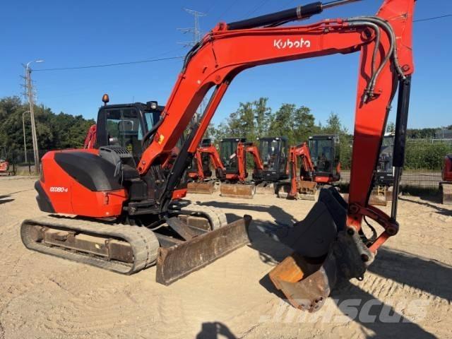Kubota KX 080-4 Midigrävmaskiner 7t - 12t