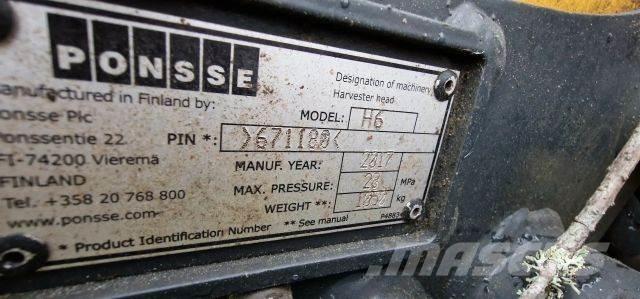 Ponsse Ergo 8wd Skördare