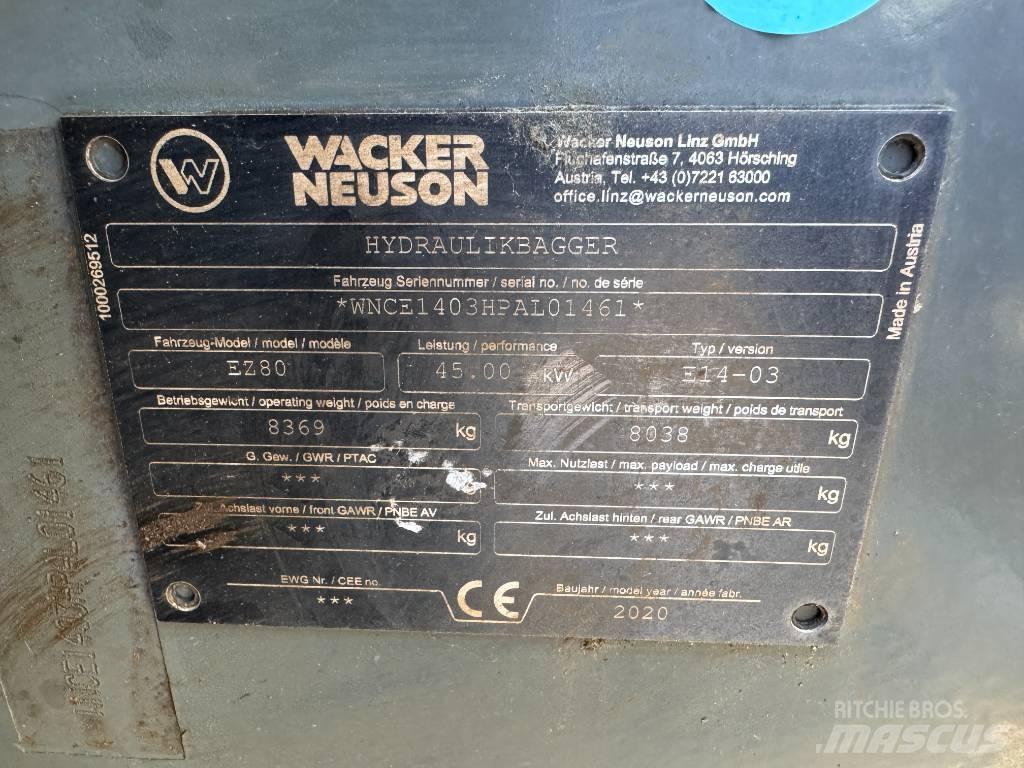 Wacker Neuson EZ80 Bandgrävare