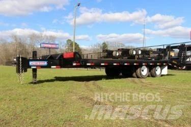 Pitts TA10 Låg lastande semi trailer