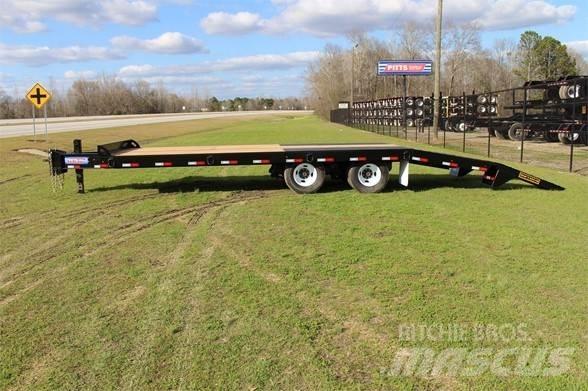 Pitts TA10 Låg lastande semi trailer